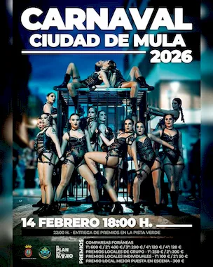 Carnaval Ciudad de Mula 2026